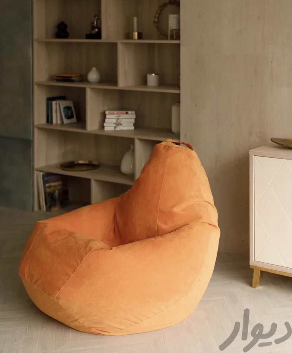 صندلی پارچه ای مبل رنگی شنی راحتی هپیچیر|مبلمان خانگی و میزعسلی|تهران, مولوی|دیوار