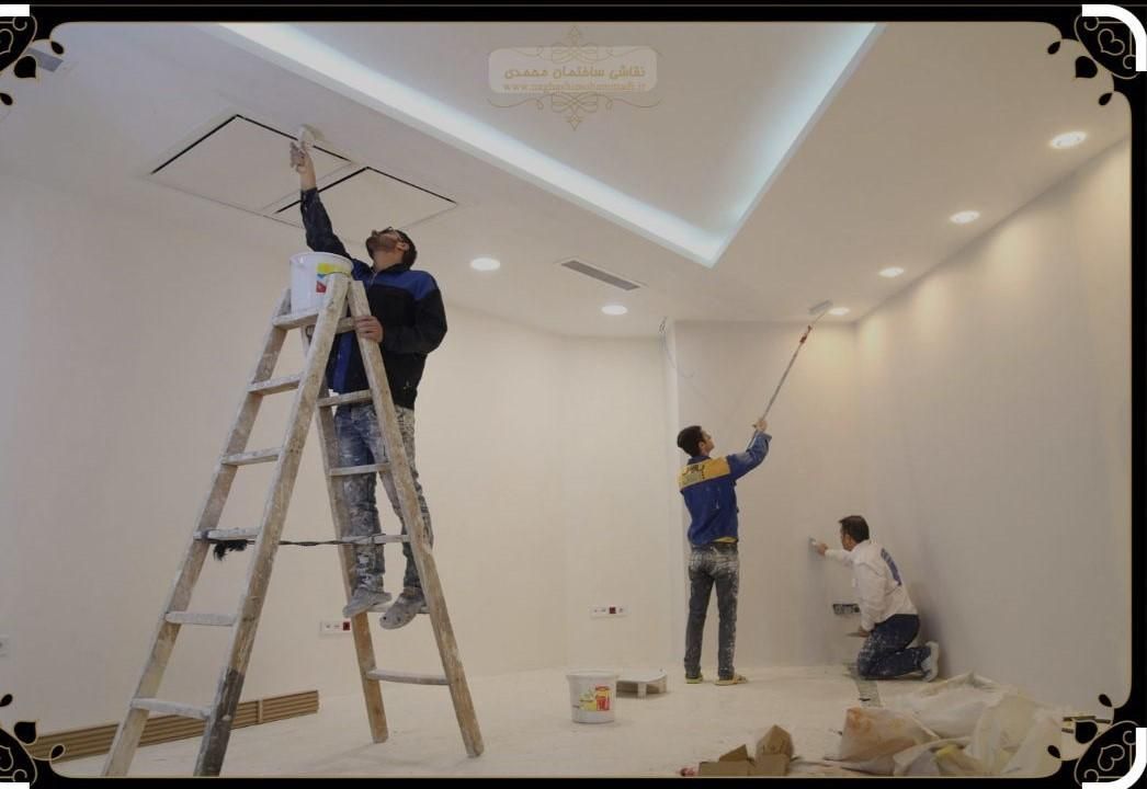 نقاشی ساختمان با کیفیت عالی. قیمت مناسب|خدمات پیشه و مهارت|تهران, تهرانسر شرقی|دیوار