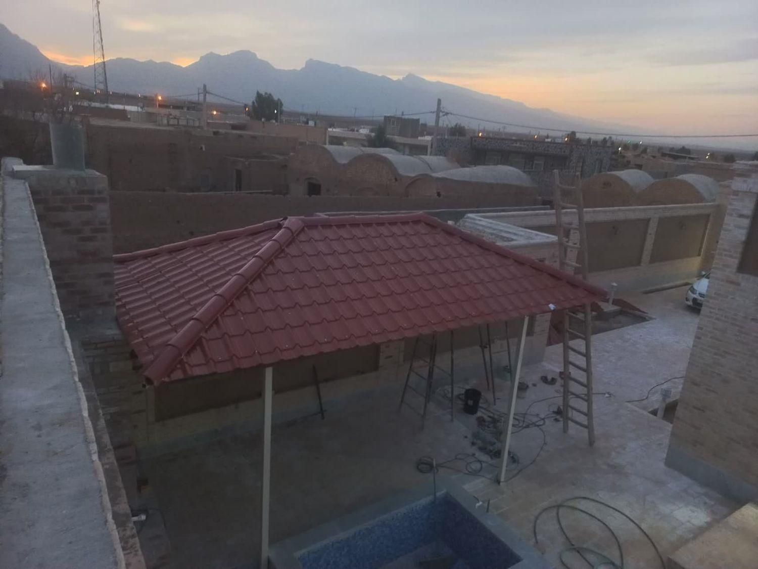 اجرای انواع سقف شیروانی.|مصالح و تجهیزات ساختمان|یزد, |دیوار