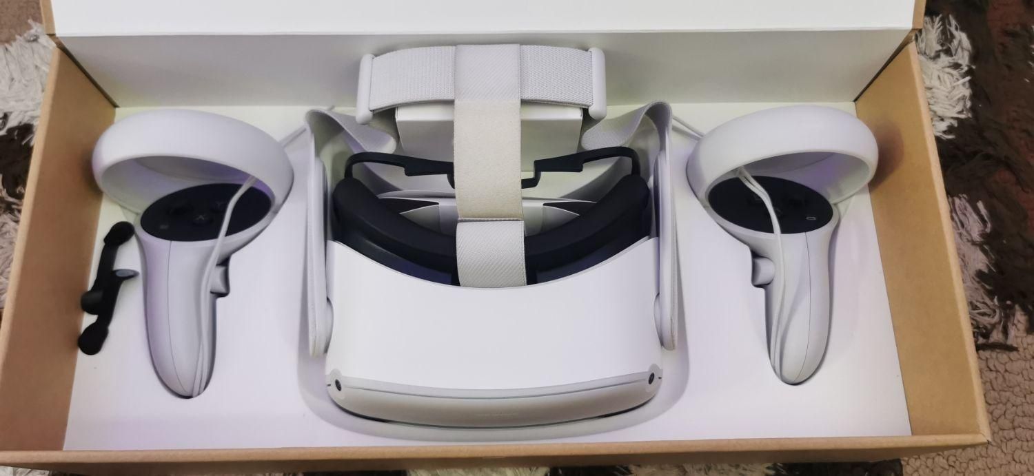 عینک واقعیت مجازی اکلوس oculus quest2 vr متاورس|کنسول، بازی ویدئویی و آنلاین|تهران, کوثر|دیوار