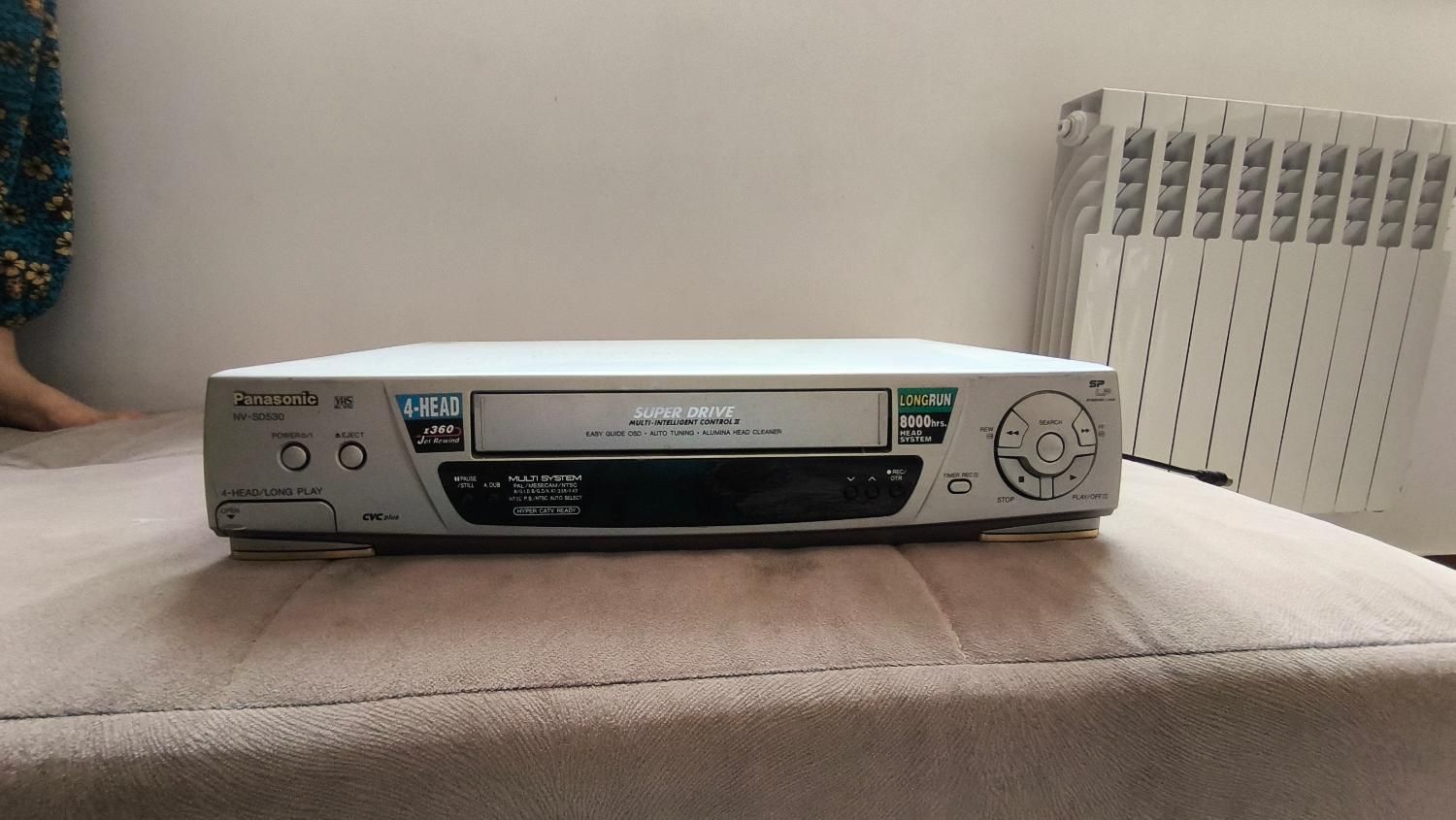 پخش کننده ویدئو پاناسونیک VHS مدل NV-SD530AM|پخش‌کننده DVD و ویدیو|تهران, نیروی هوایی (پیروزی)|دیوار