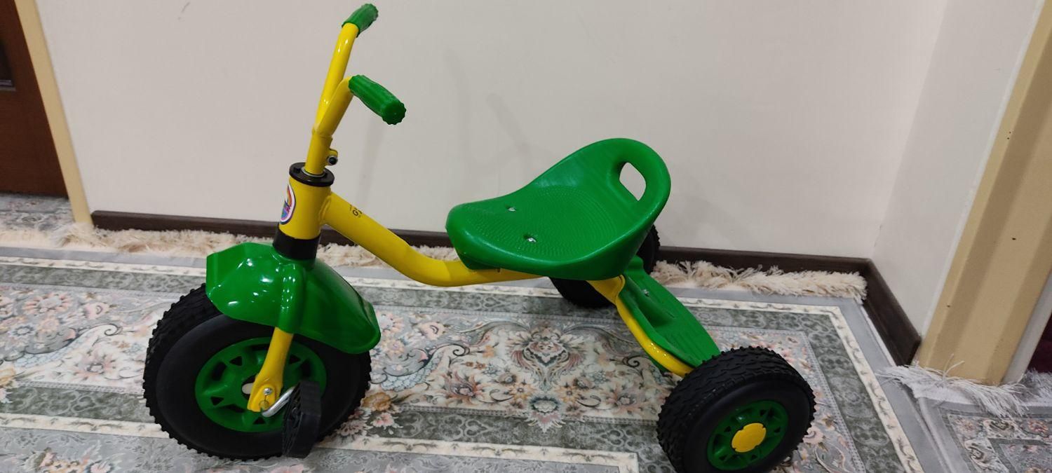 سه چرخه فلزی  Gtoys کاملا نو|دوچرخه، اسکیت، اسکوتر|تهران, آهنگ|دیوار