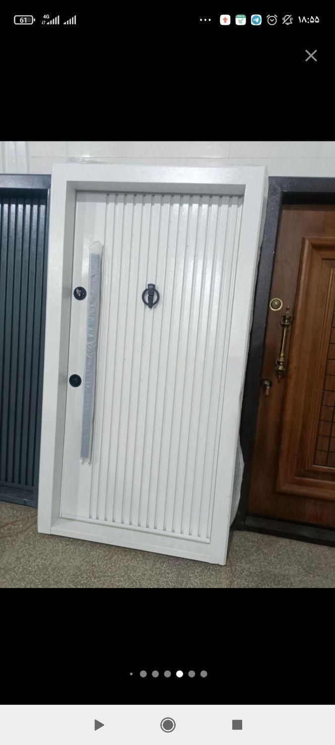 درب ضد سرقت رویه فلز|مصالح و تجهیزات ساختمان|کرمان, |دیوار