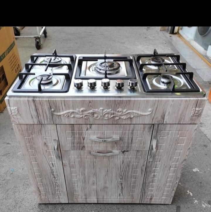 اجاق گاز ام دی اف چدن مربع ضخیم|اجاق گاز و لوازم برقی پختوپز|رشت, رشتیان|دیوار