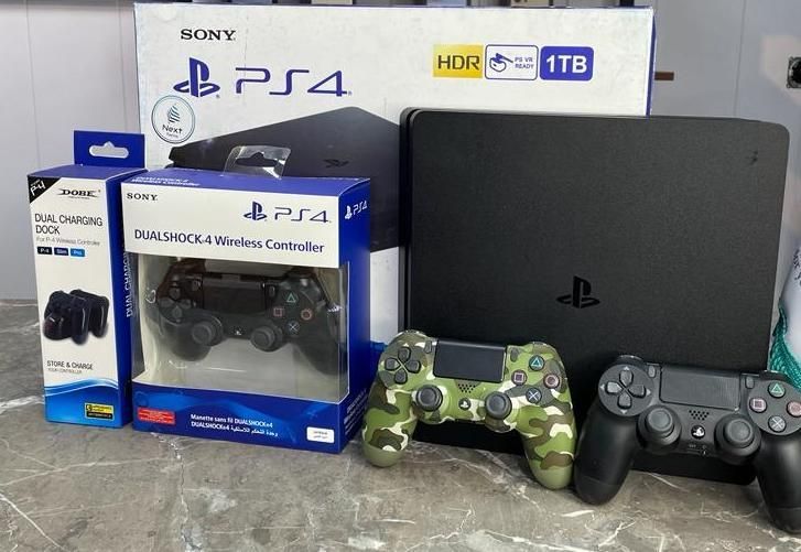 کنسول بازیSONY PS4 SLIM 1TB|کنسول، بازی ویدئویی و آنلاین|تهران, سعادت‌آباد|دیوار