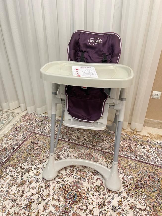 صندلی غذای کودک sun baby|تخت و صندلی بچه|تبریز, |دیوار