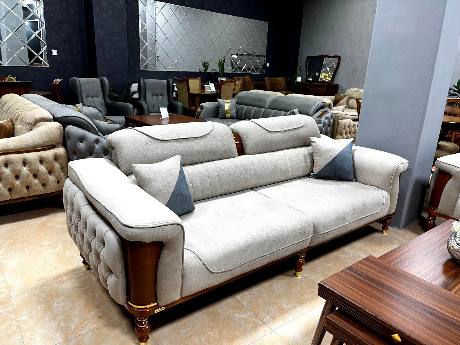 مبل ماندگار شرکتی مدل کارول ۸ نفره تختخواب شو|مبلمان خانگی و میز عسلی|کرمانشاه, |دیوار