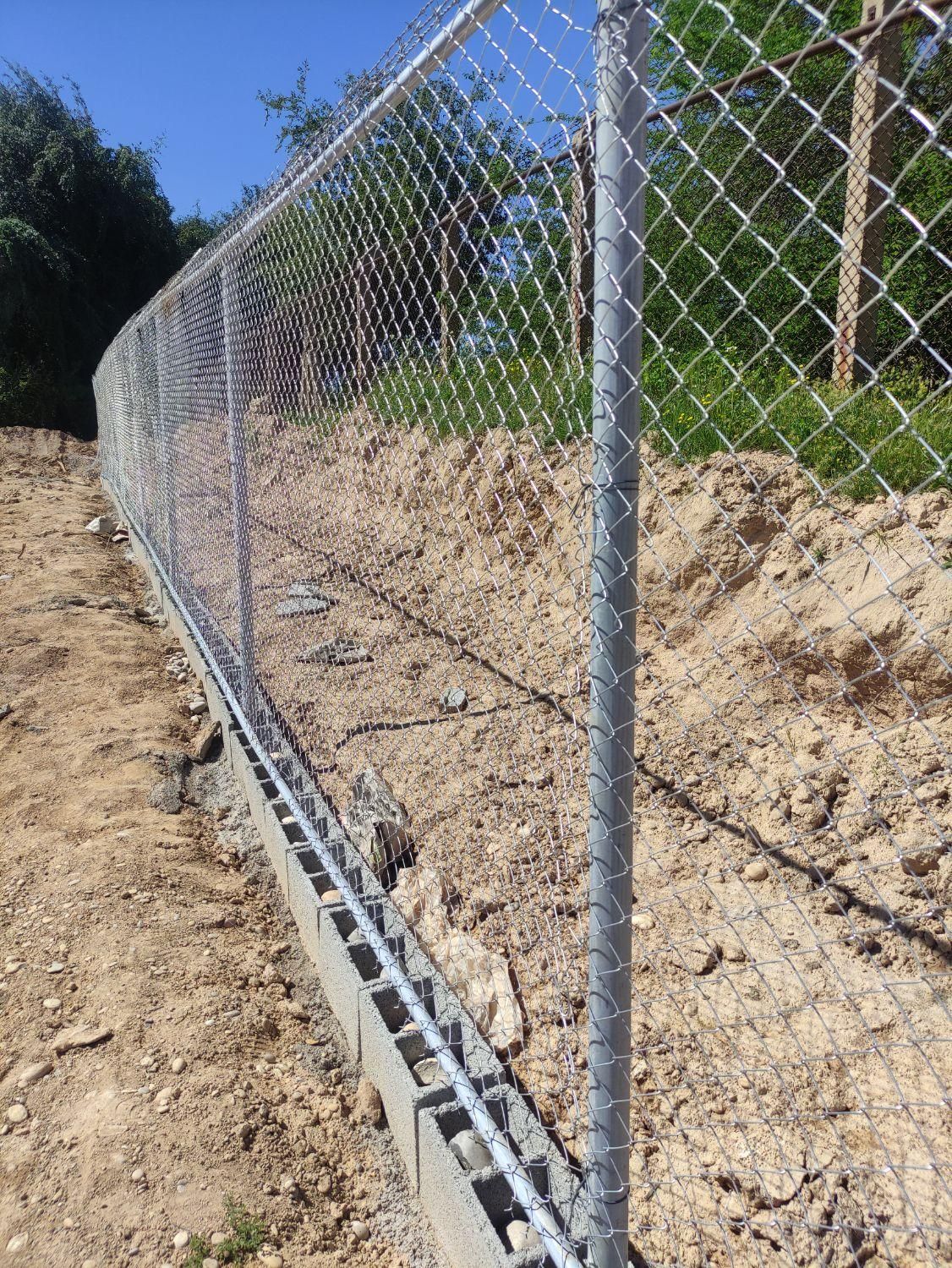 فنس کشی.سیم خاردار شاب دیوار بلوکی|خدمات باغبانی و درختکاری|دزفول, |دیوار