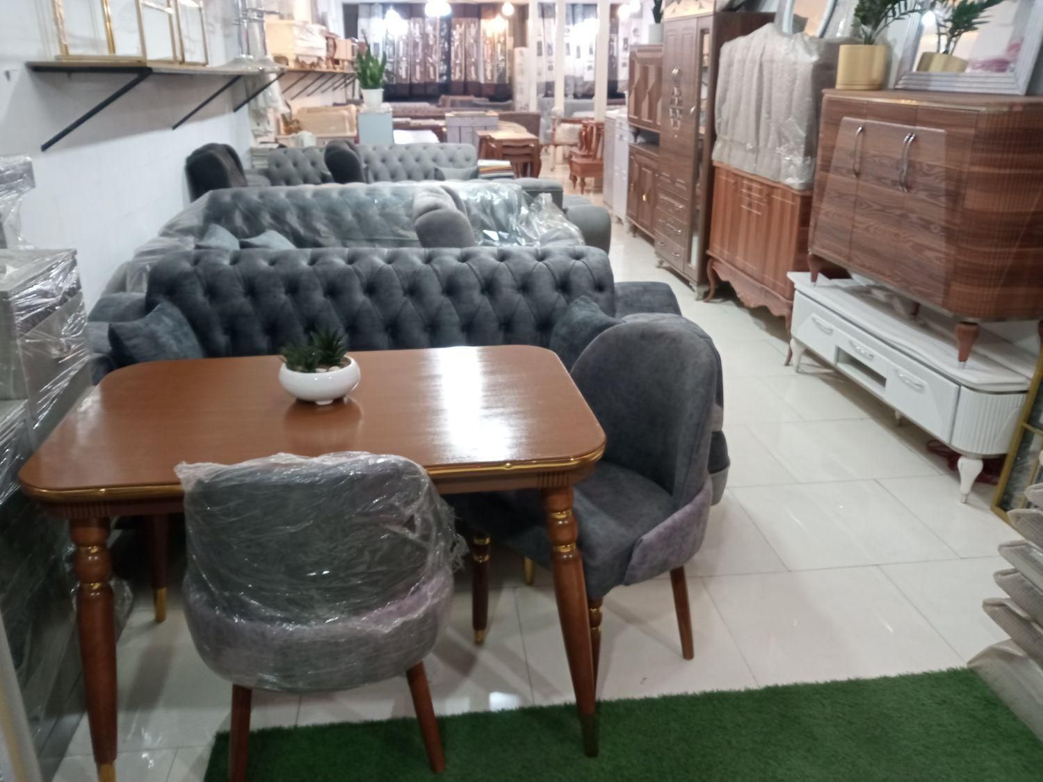 میز و صندلی بارسلون نهارخوری نهار خوری|میز و صندلی غذاخوری|سیرجان, |دیوار