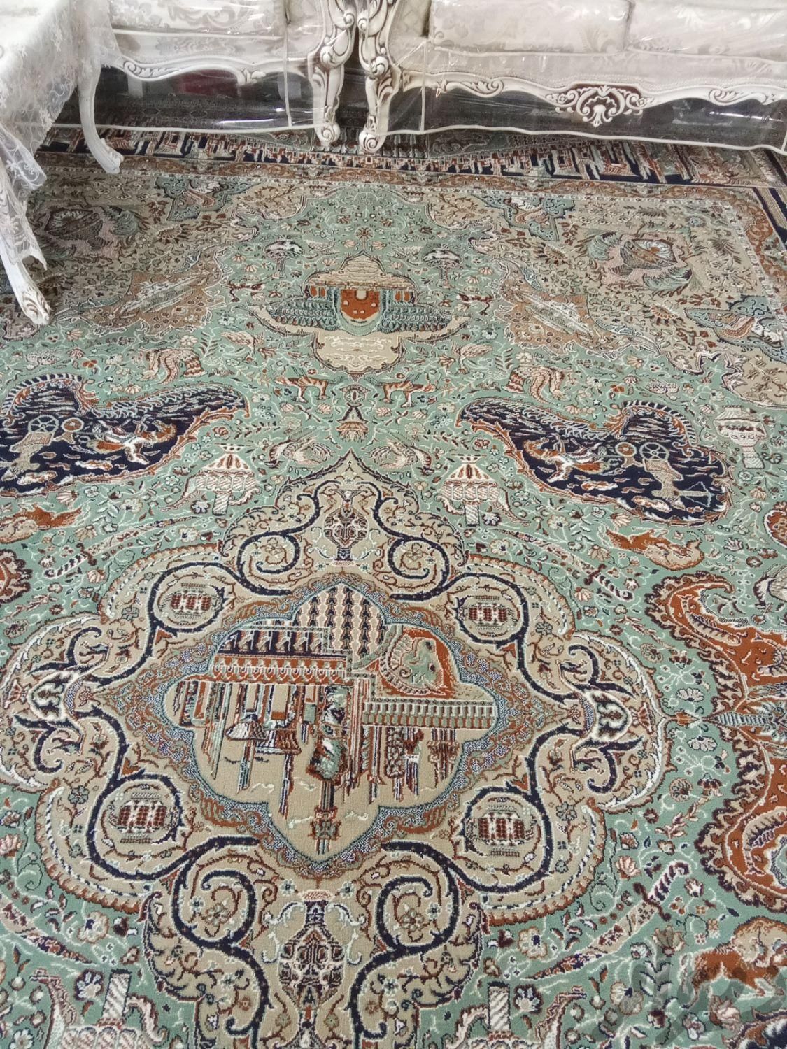 یک جفت فرش 12 متری سالم و تمیز|فرش|تهران, جوادیه|دیوار