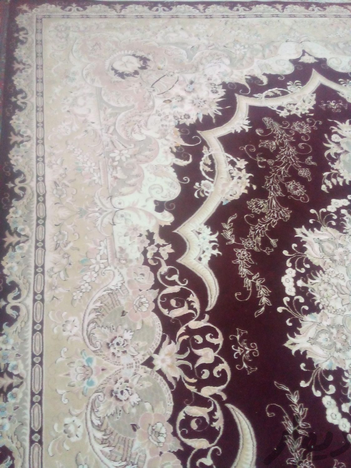 دوتخته فرش ماشینی درحد نو|فرش|نجف‌آباد, |دیوار