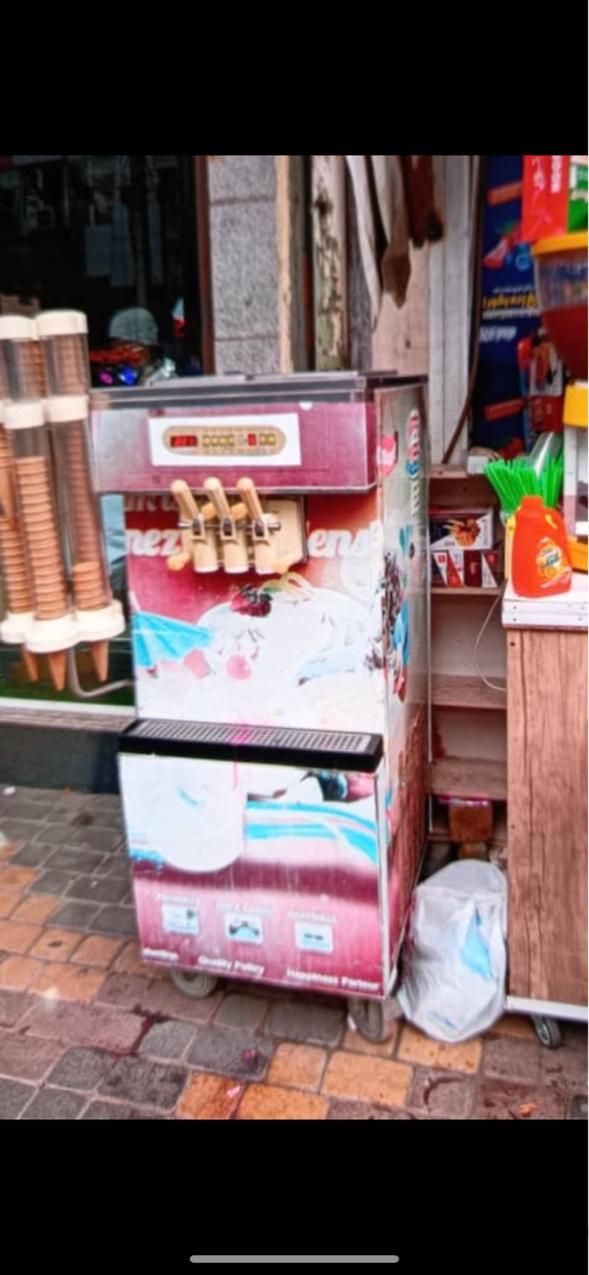 دستگاه بستنی سازی تک فاز|فروشگاه و مغازه|رودسر, |دیوار