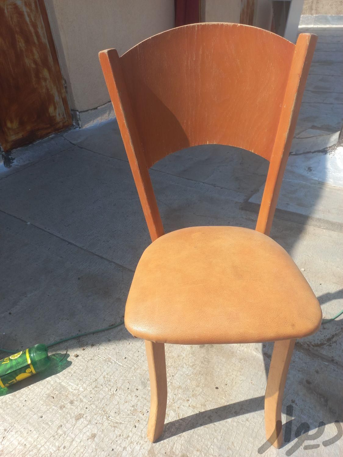 صندلی چوبی  قدمت ۴۰سال|اشیای عتیقه|کرج, منظریه|دیوار