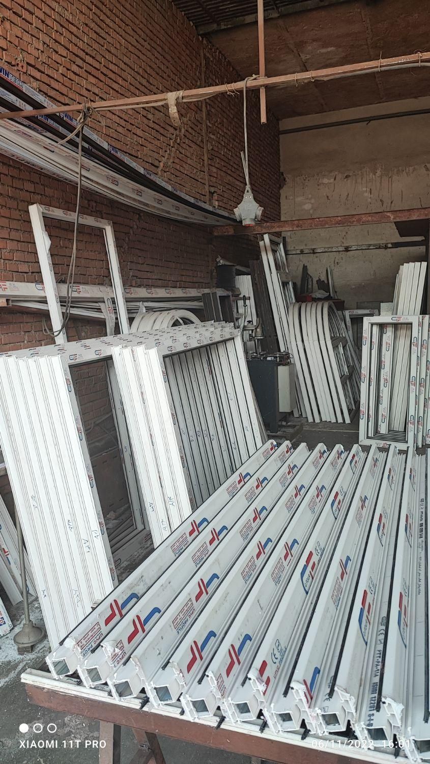 پنجره دوجداره upvc آلمینیوم توری کشویی درب حیاط|مصالح و تجهیزات ساختمان|قم, بنیاد|دیوار
