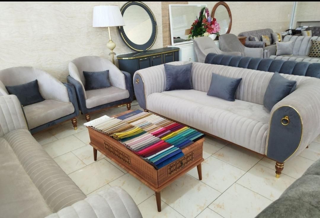 مبل ساینا جهیزیه عروس پارکر (تولیدی ارزانکده)|مبلمان خانگی و میز عسلی|خرم‌آباد, |دیوار