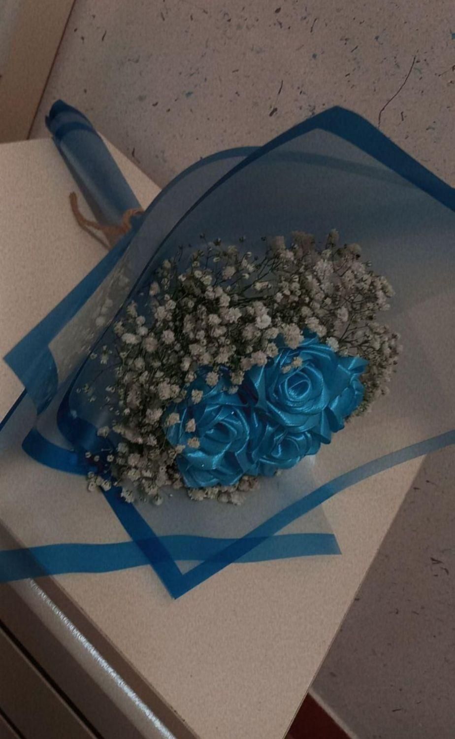 گل روبانی و پروانه ای|گل مصنوعی|اردبیل, |دیوار