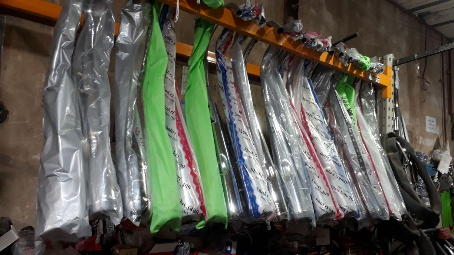 طرح تعویض اگزوز موتورتون با اگزوز نو s400 وs500|قطعات یدکی و لوازم جانبی|مشهد, توس (بلوار توس)|دیوار