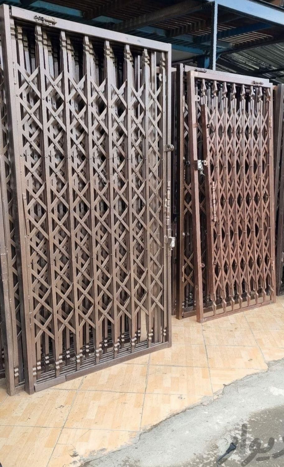 مرکز تولید مستقیم حفاظ نرده درب اکاردیونی واهنگری|مصالح و تجهیزات ساختمان|کرج, گلشهر|دیوار
