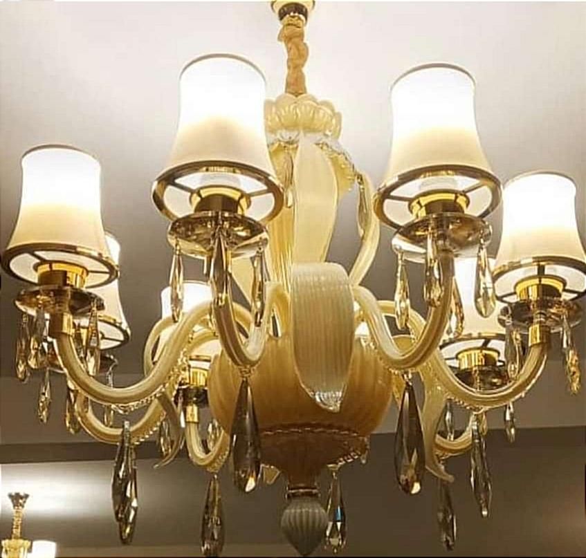 لوستر کریستالی وارداتی جورجینا(مستقیم ازکارخانه)|لوستر و چراغ آویز|کرج, حصارک بالا|دیوار