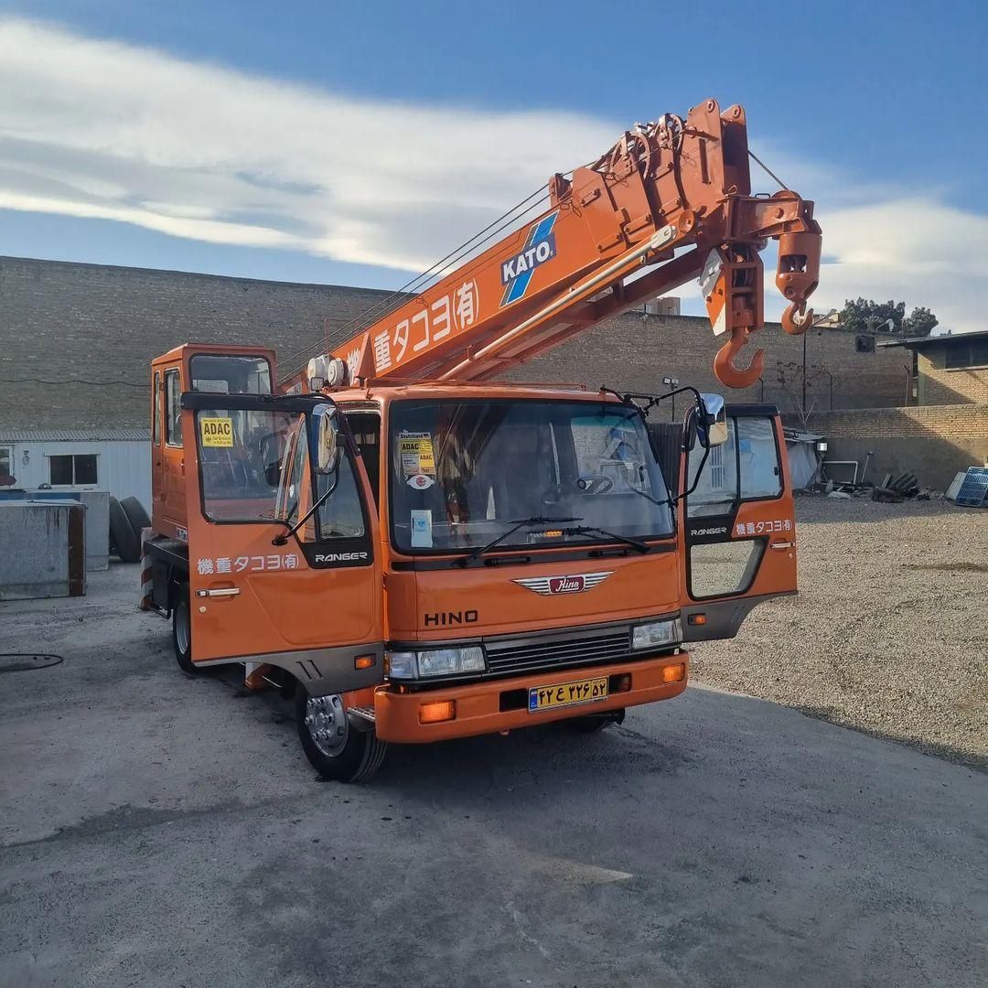 جرثقیل ۷تنی دکل بلند ۲۷متری بارگیری|خدمات حمل و نقل|ارومیه, |دیوار