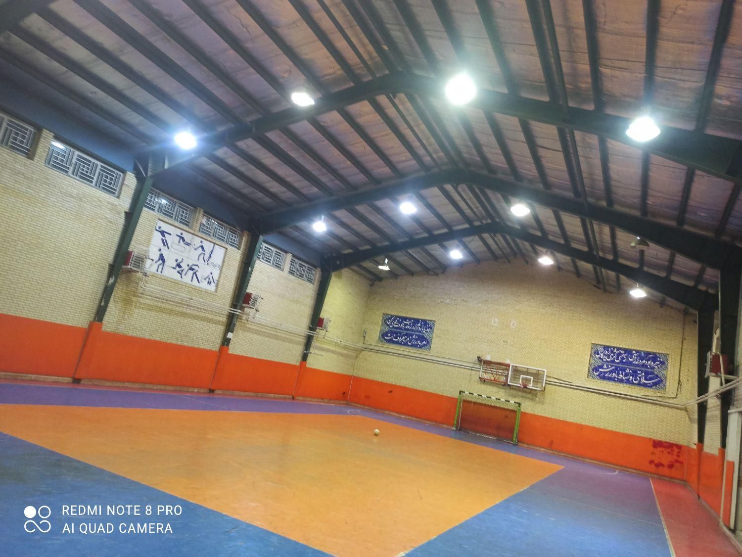 سالن ورزشی فاطمیه|رویداد ورزشی|تبریز, |دیوار