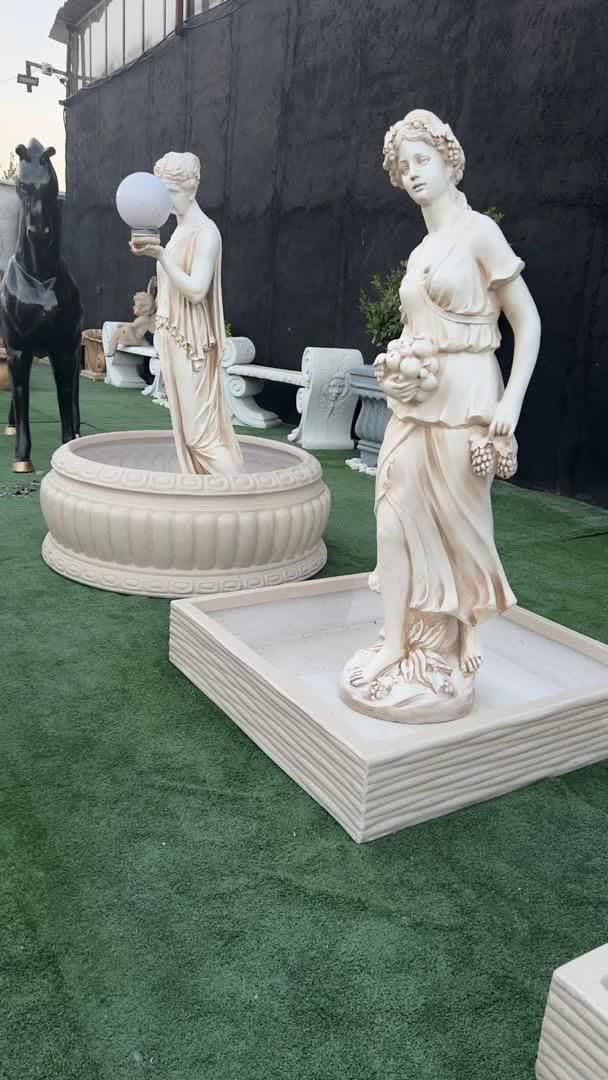 مجسمه تندیس فرشته آبنما حوض گلدان نیمکت باربیکیو|کافی‌شاپ و رستوران|ایلام, |دیوار