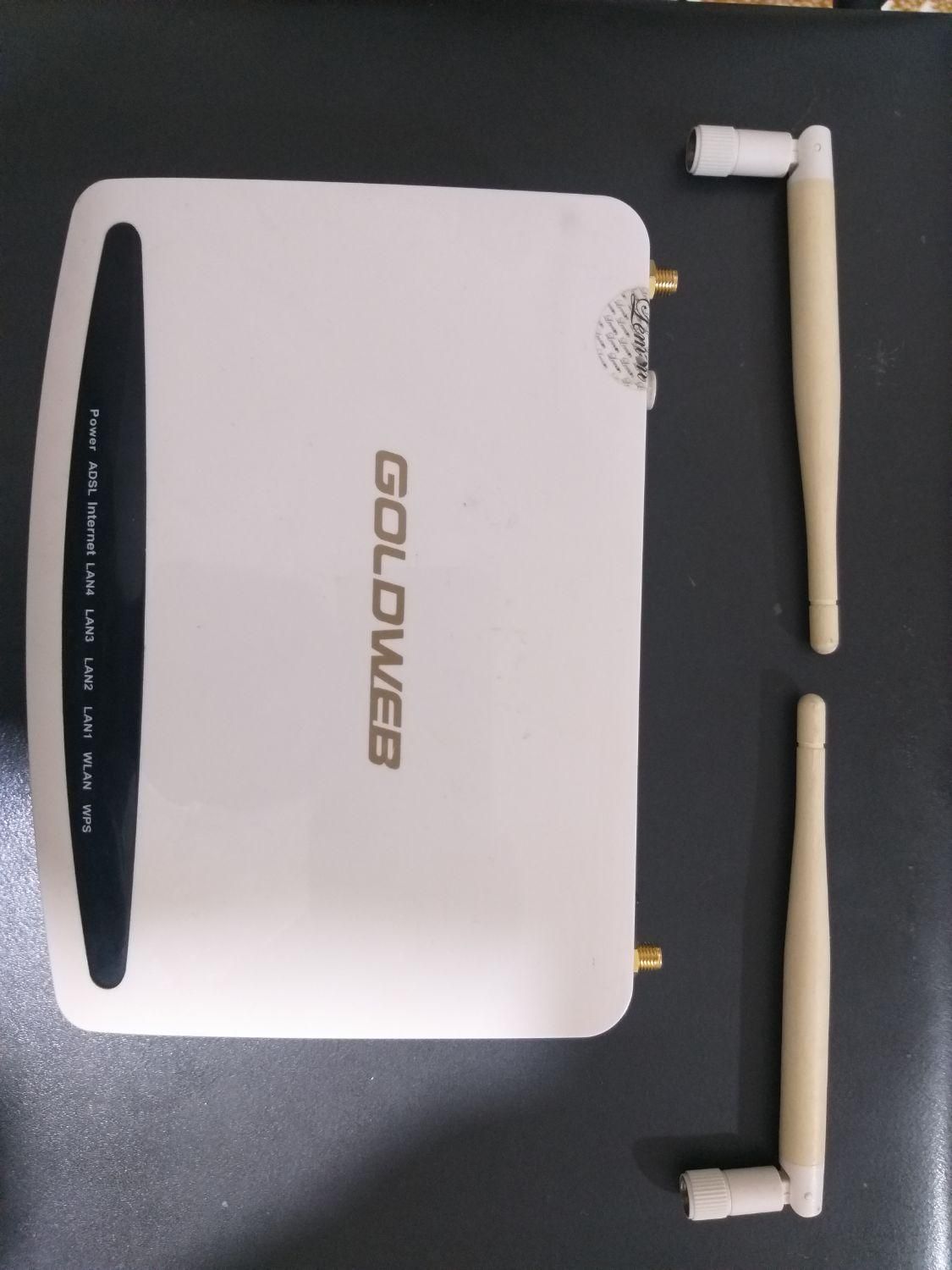 مودم Adsl دو آنته خط تلفن ثابت wifi وای فای|مودم و تجهیزات شبکه|کرمانشاه, |دیوار