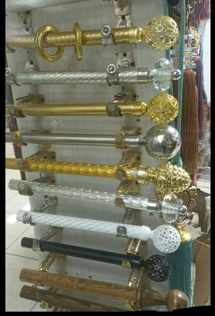 فروش چوب پرده پانچ لوازم پرده سرب پرده ۰۷۱۲ کلهری|پرده، رانر، رومیزی|قم, زاویه|دیوار