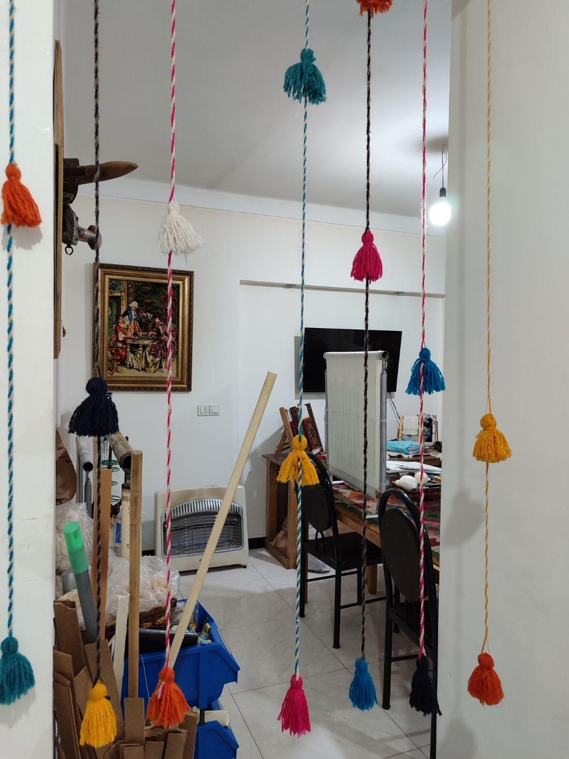 نخ و نقشه و دار و چله کشی و پرداخت|تابلو فرش|تهران, نارمک جنوبی|دیوار