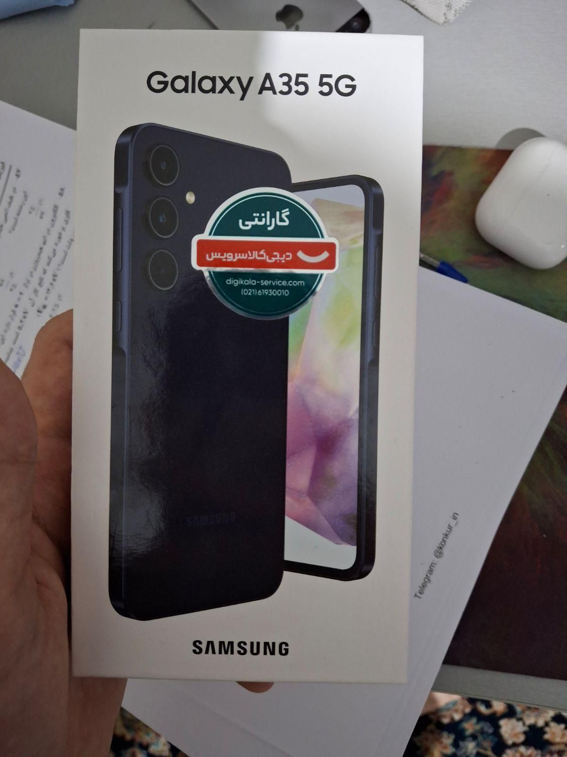 معاوضه سامسونگ a35 نو با ایفون xs|موبایل|تهران, فاطمی|دیوار