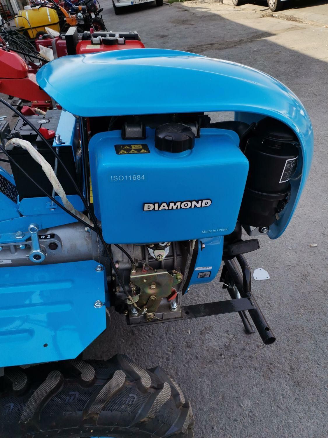 تیلر 12 اسب دیاموند دیزلی استارتی|عمده‌فروشی|کرج, میدان میوه و تره بار مرکزی|دیوار