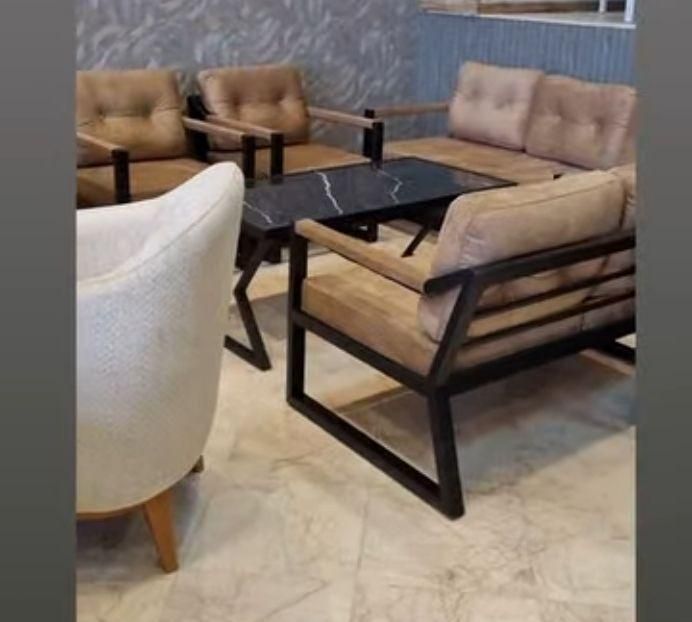 میز و صندلی باغی ویلایی فلزی کد 46 کترینگ رستوران|میز و صندلی غذاخوری|مشهد, عامل|دیوار