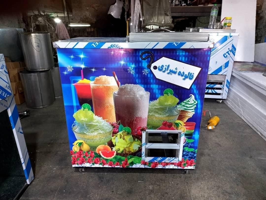 دستگاه فالوده شیرازی الن/یخ در بهشت دولن|کافیشاپ و رستوران|بوشهر, |دیوار