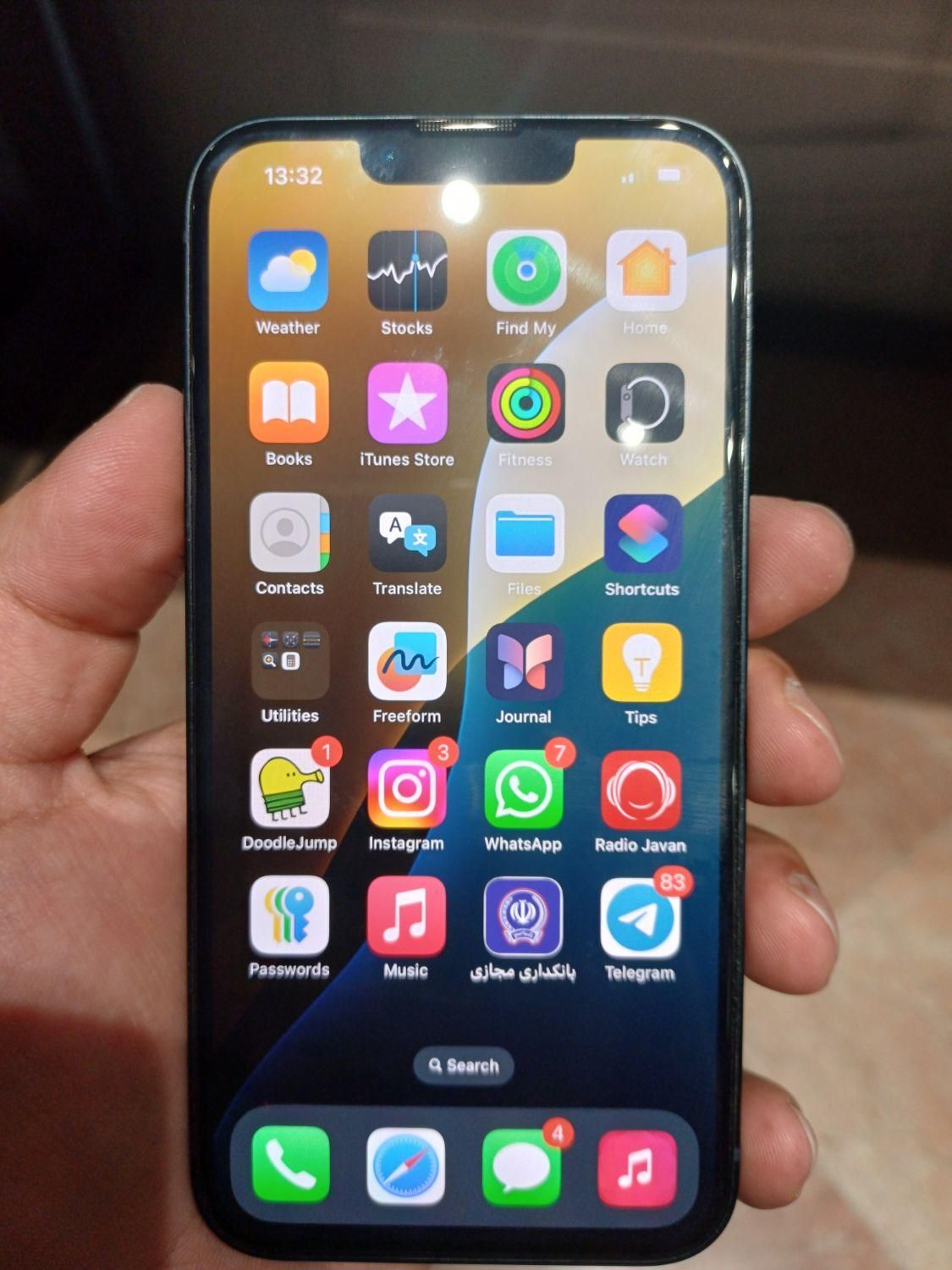 اپل iPhone 13 با حافظهٔ ۱۲۸ گیگابایت zaa|موبایل|تهران, دانشگاه شریف|دیوار