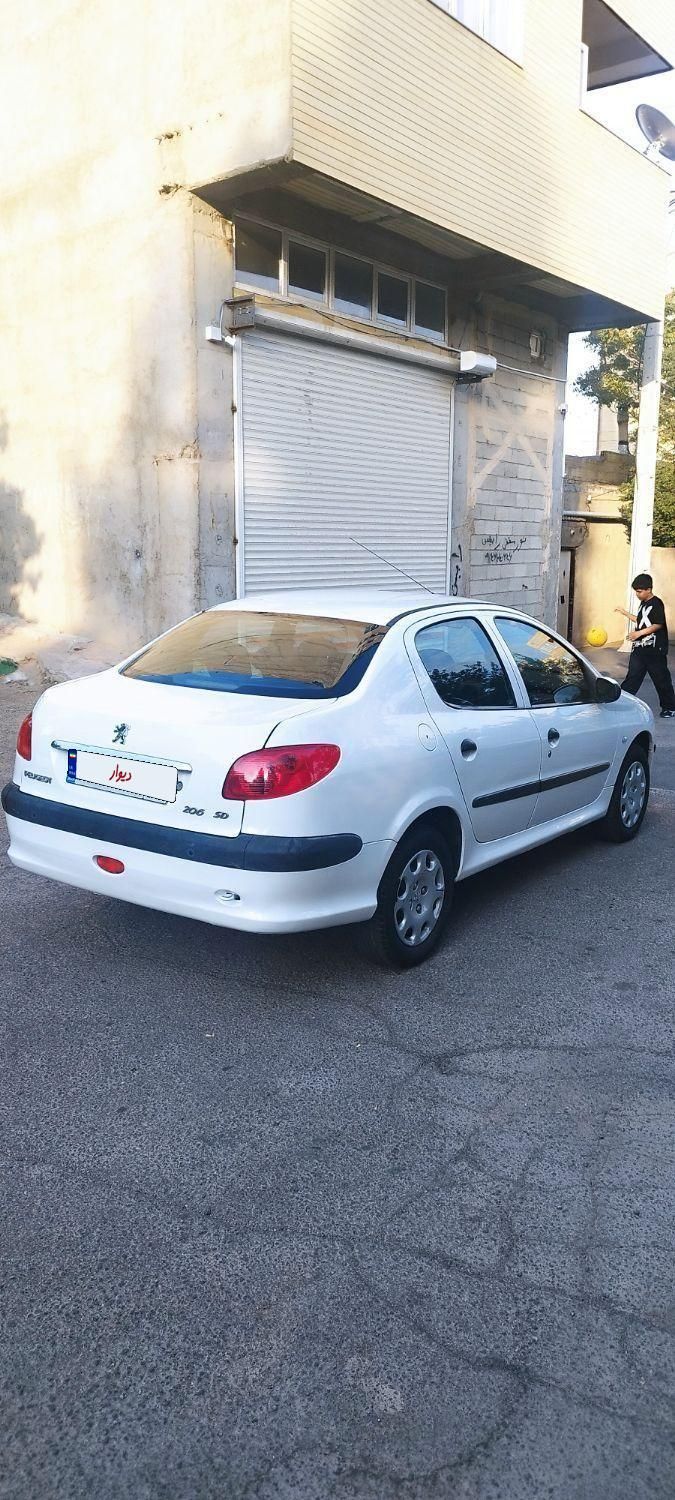 پژو206sd v 8|خودرو سواری و وانت|تبریز, |دیوار