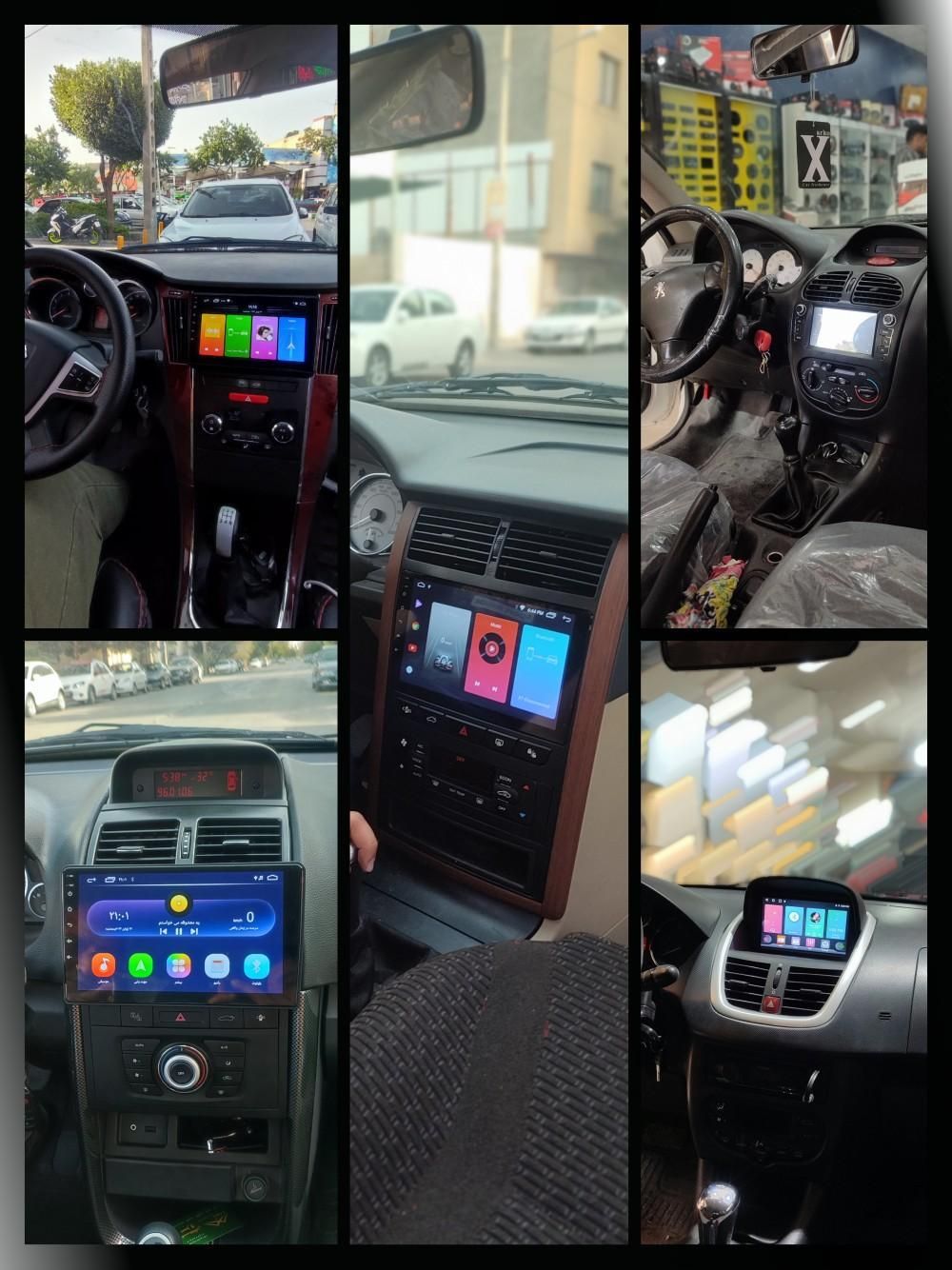 مانیتور فابریک ماشین و خودرو اندروید با دوربین عقب|قطعات یدکی و لوازم جانبی|مشهد, فرهنگ|دیوار