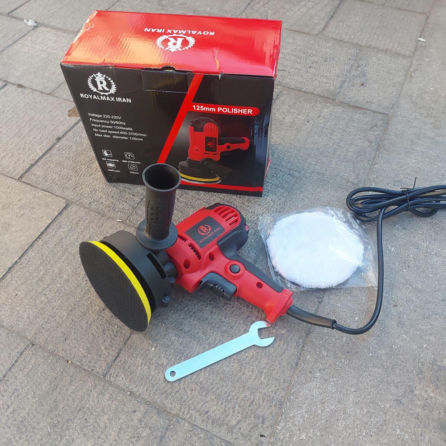 فرز پالیش دریلی تفنگی رویال سنباده لرزان گردان|ماشینآلات صنعتی|شیراز, بازار|دیوار