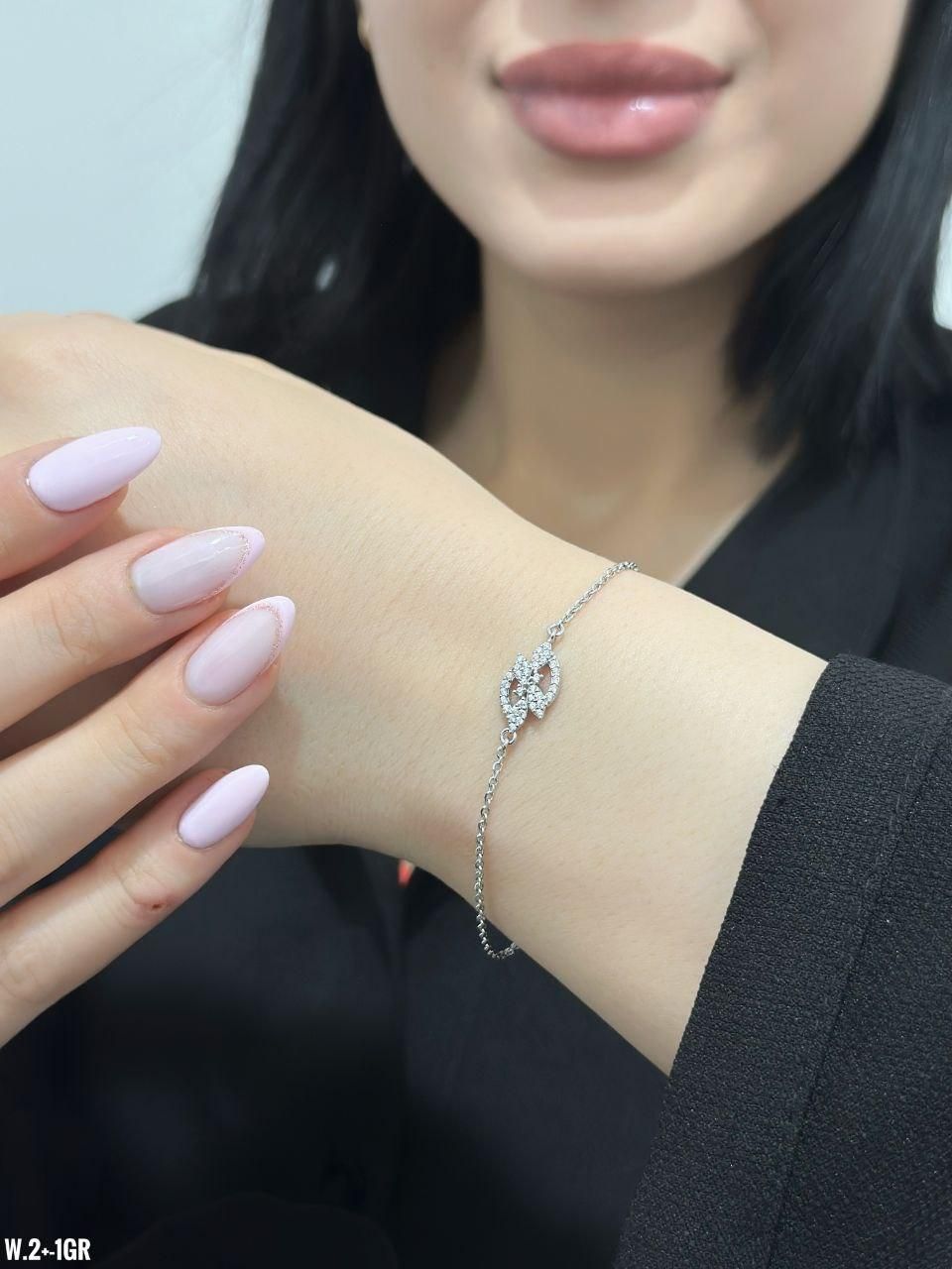 دستبند گلبرگ نقره برگ زیتون جواهری کادو خاصjewel-6|بدلیجات|تبریز, |دیوار