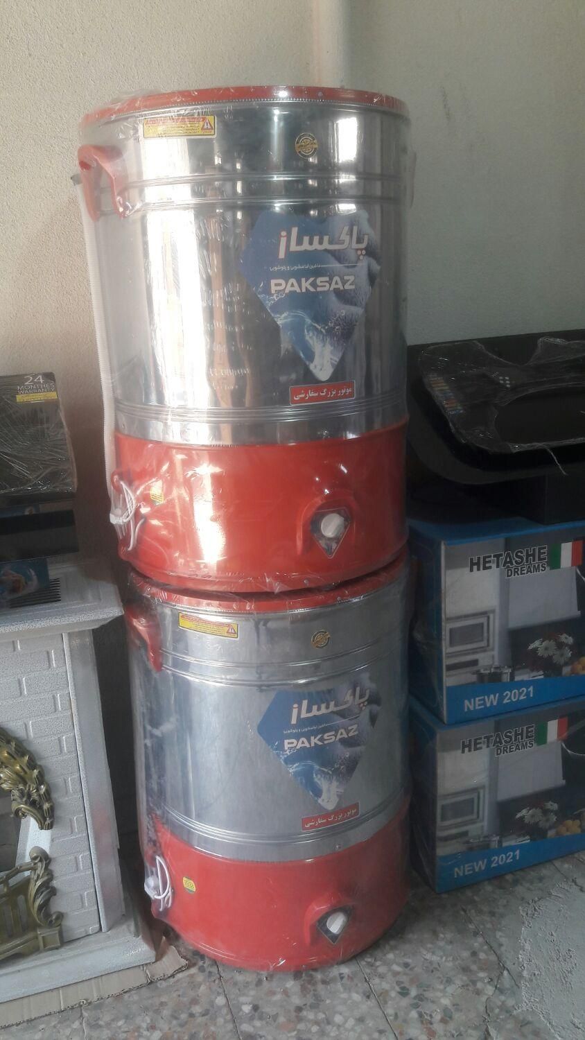 پتوشور گیربکسی استیل با 50و60 کیلو خشک کن دار|ماشین لباسشویی و خشک‌کن لباس|رباط‌کریم, رباط‌کریم|دیوار