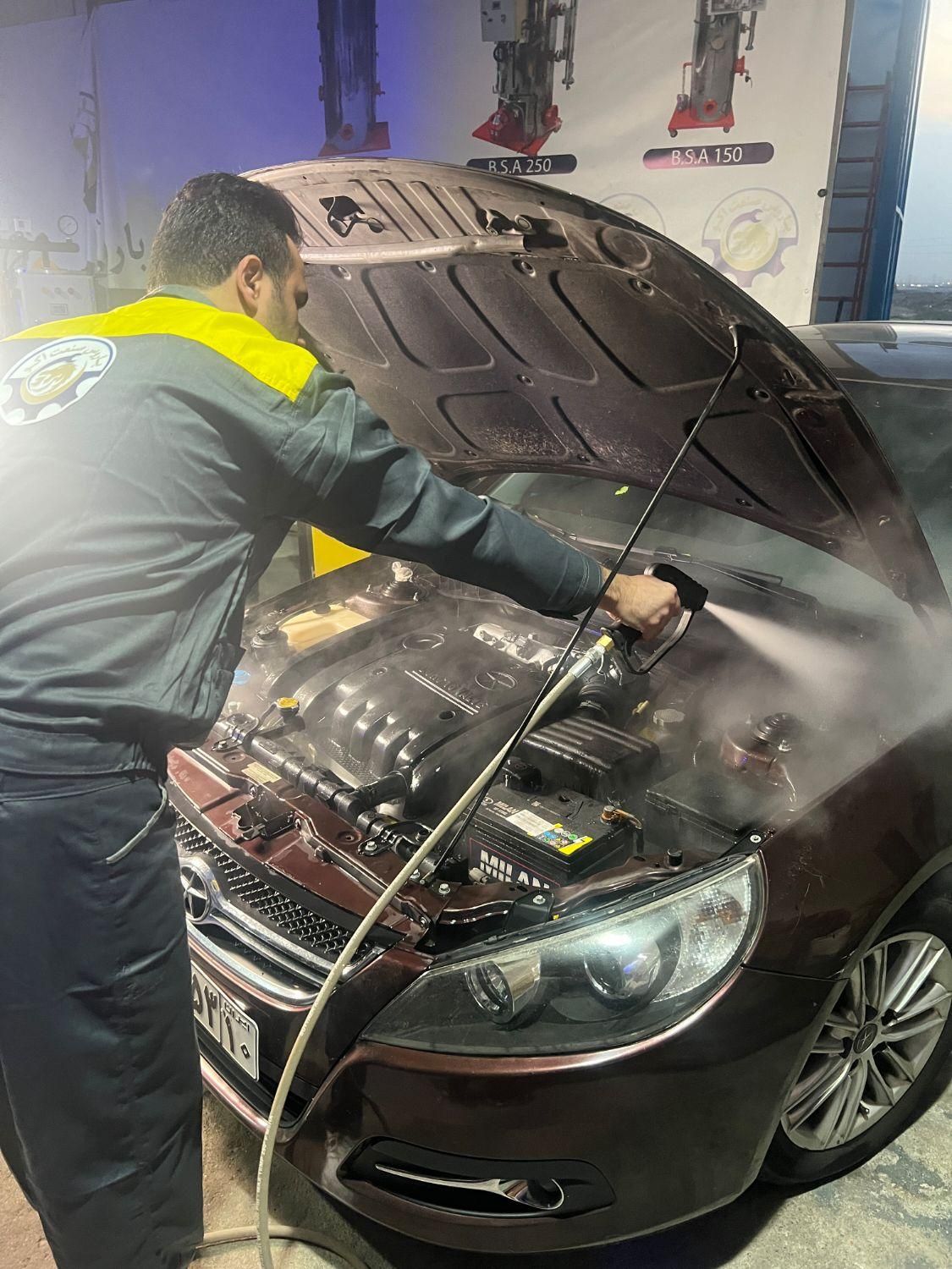 سختگیر کارواش ثابت بخار سیار چرخدار|ماشین‌آلات صنعتی|خاوران, |دیوار