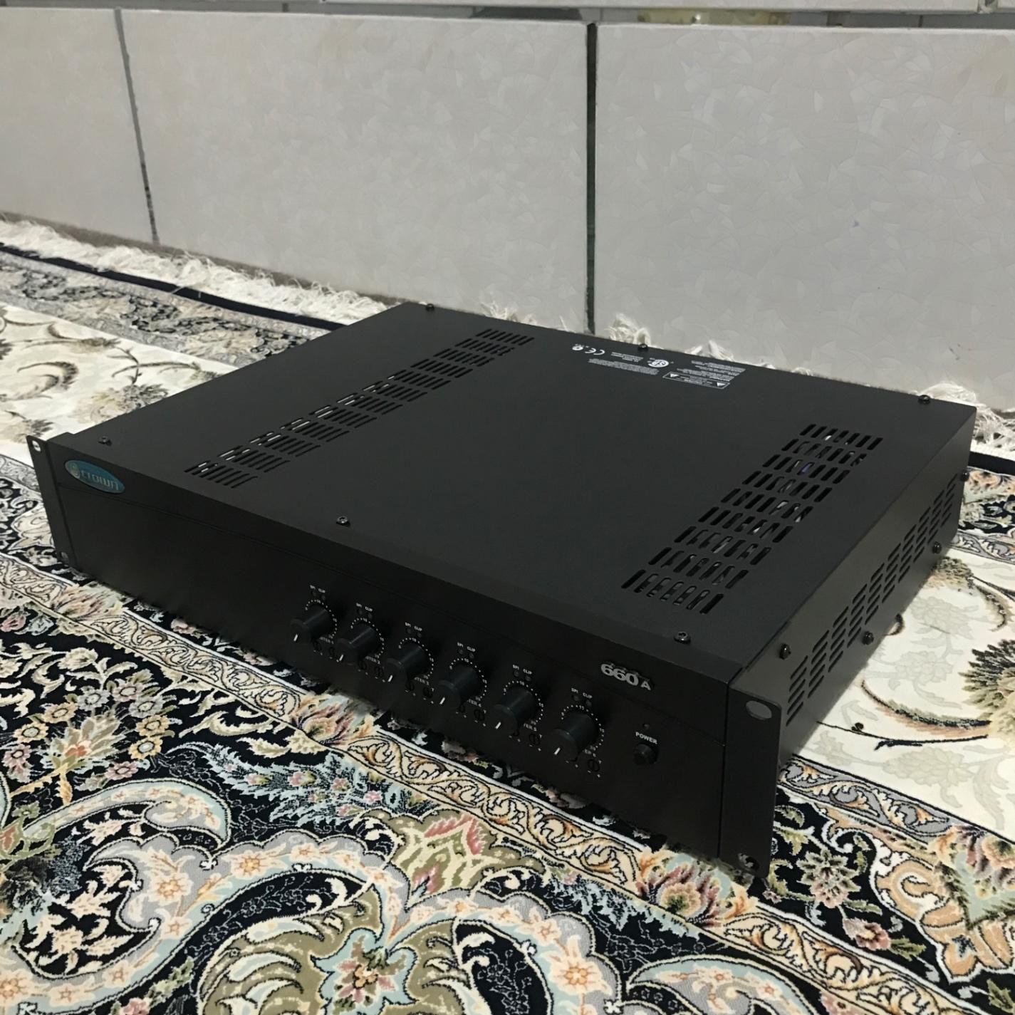 پاور کینگ سایز کرون crown 660A آکبند آمریکایی|سیستم صوتی خانگی|تهران, گرگان|دیوار