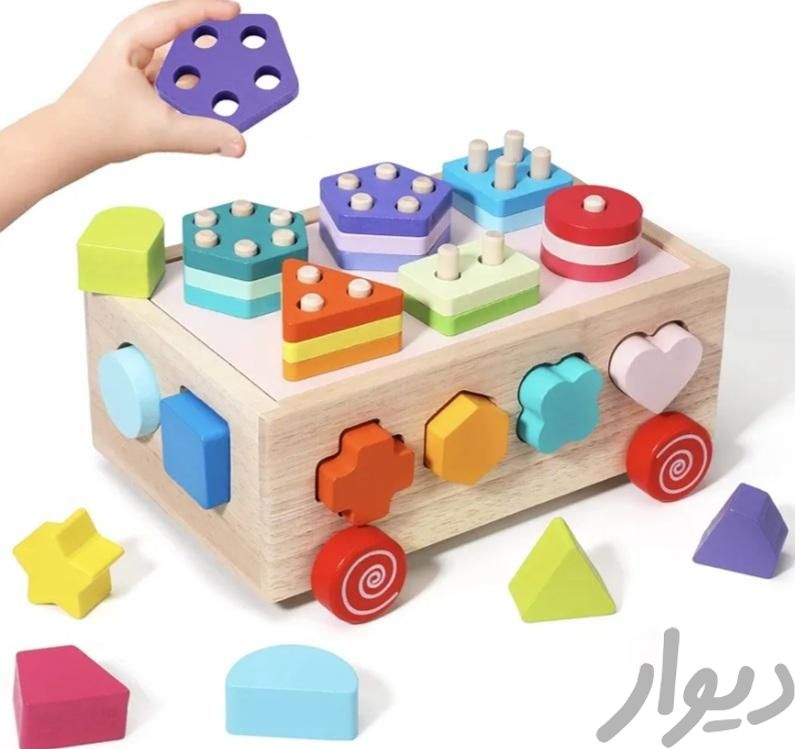 اسباب بازی های چوبی کودکان