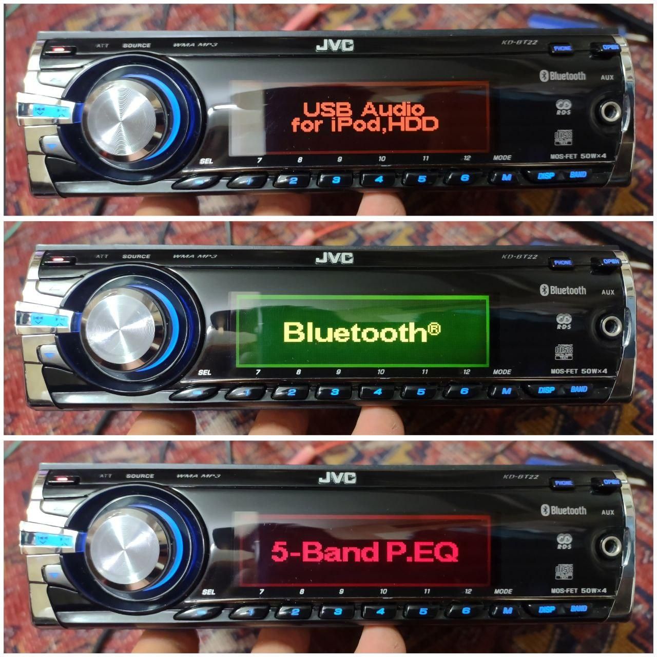 ضبط JVC KD-BT22|قطعات یدکی و لوازم جانبی|تهران, تولید دارو|دیوار