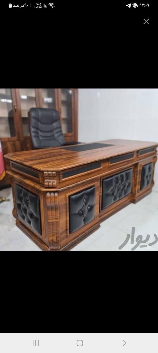 میز اداری میز مدیریت مدل تمام وکیوم|مبلمان اداری|لاهیجان, آهندان|دیوار