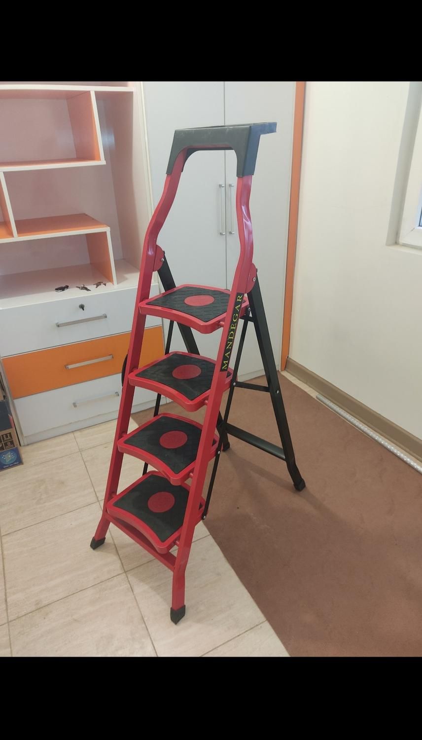 نردبان چهارپایه چهار پایه ماندگار|ابزارآلات|مشهد, پنجتن|دیوار