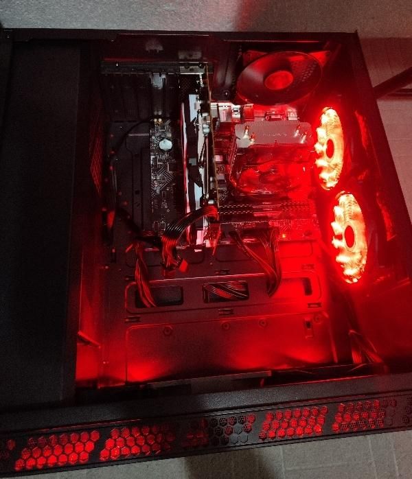 کیس کامپیوتر i3 13100 و rx 6600|رایانه رومیزی|قزوین, |دیوار