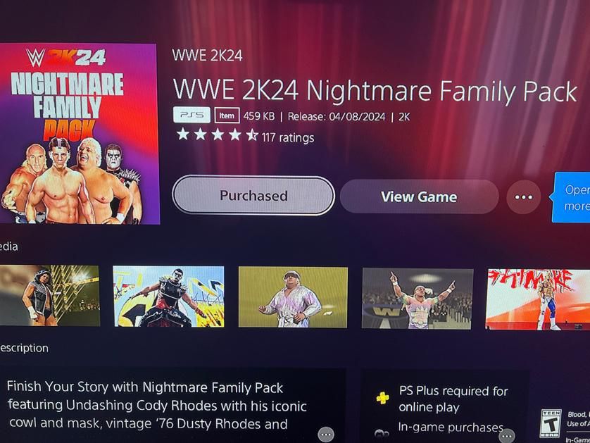 Wwe 2k24 اکانت بازی|کنسول، بازی ویدئویی و آنلاین|تهران, جنت‌آباد جنوبی|دیوار