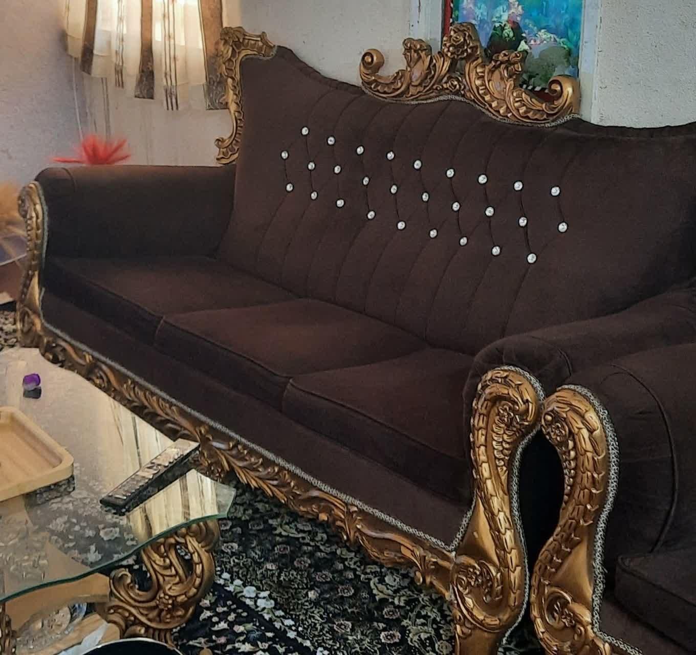 مبل سلطنتی|مبلمان خانگی و میز عسلی|بندرعباس, |دیوار