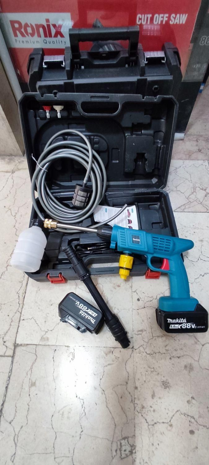کارواش شارژی ماکیتا88ولت 2باطری قدرتی وقوی|ماشین‌آلات صنعتی|مشکین‌دشت, |دیوار