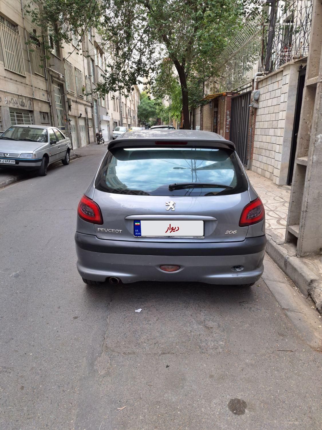 پژو 206 تیپ ۵|خودرو سواری و وانت|تهران, خلیج فارس|دیوار